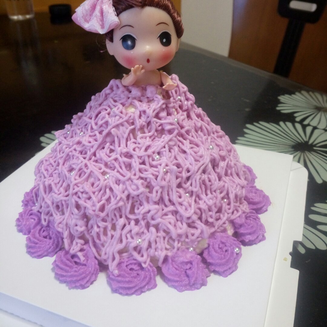 小清新公主芭比蛋糕（六寸）