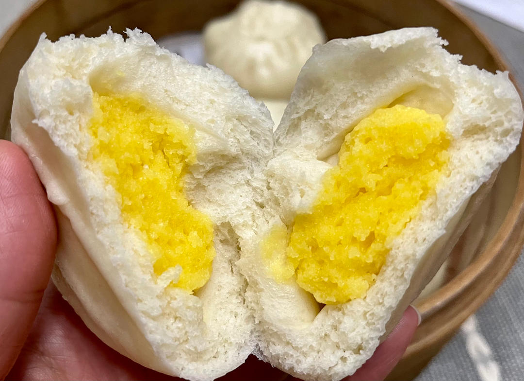 香香甜甜的奶黄馅（超级简单/和外面买的没差/无黄油）