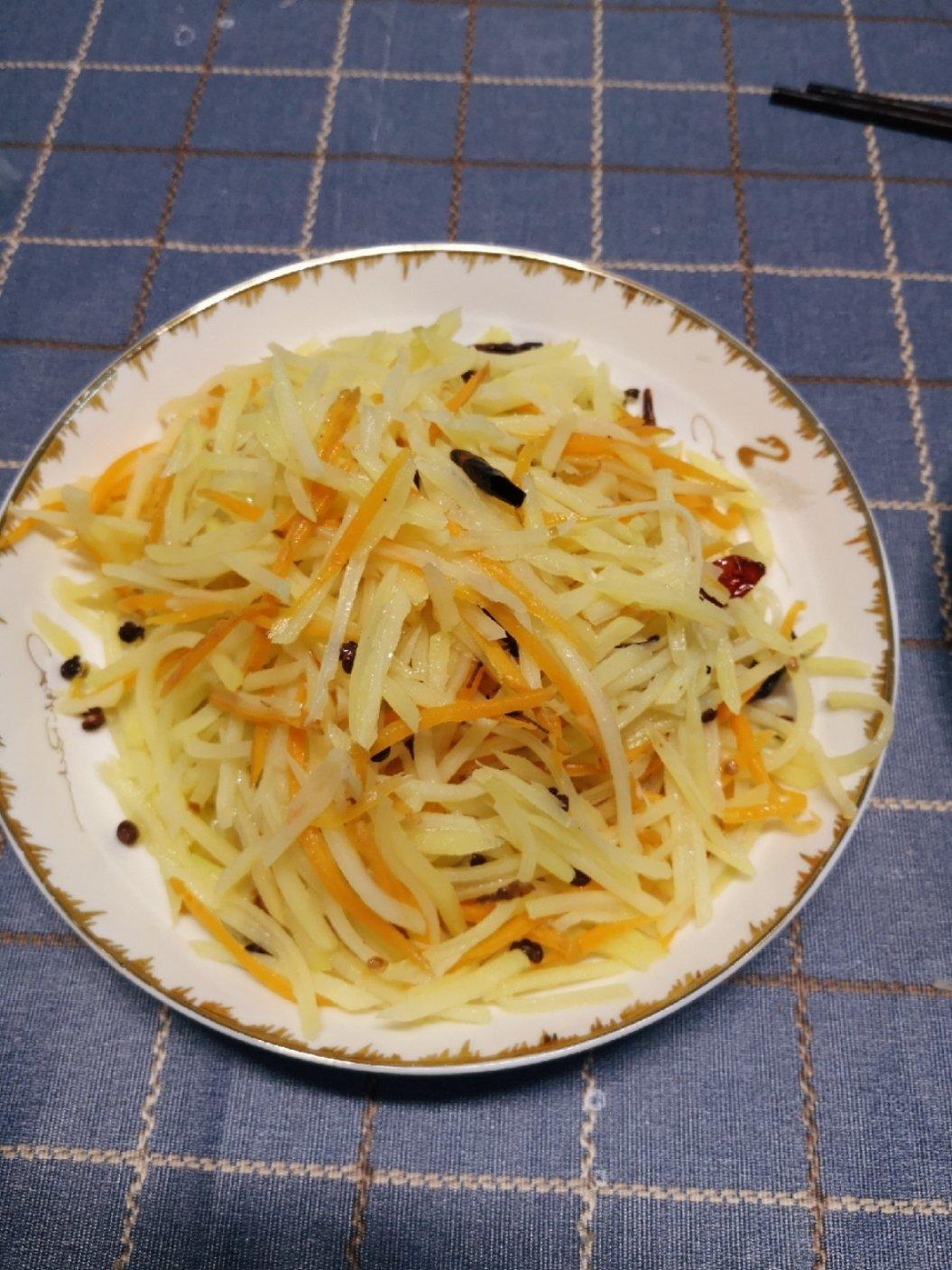 醋溜土豆丝