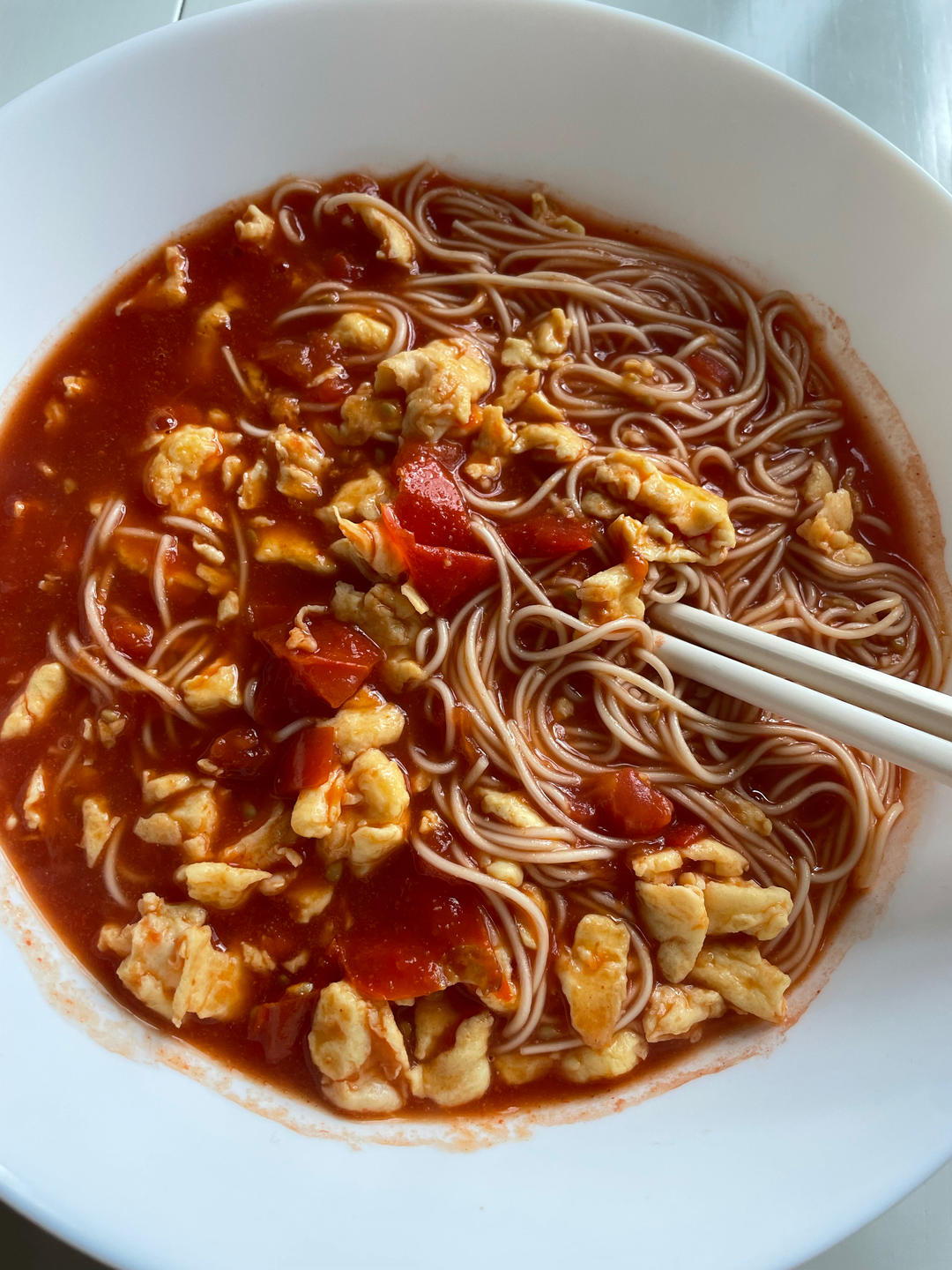 番茄鸡蛋打卤面