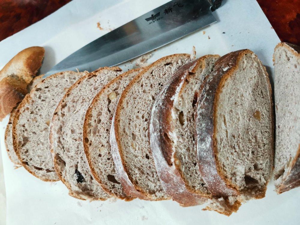 全麦核桃包～软欧包