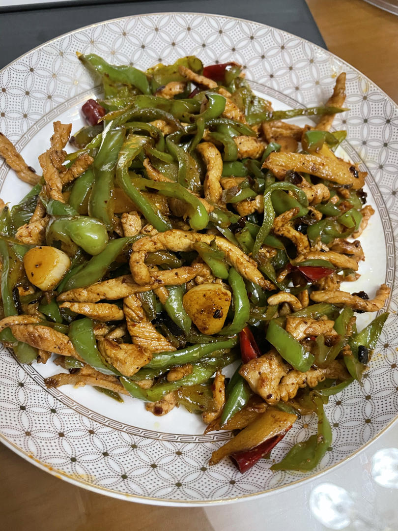 ㊙️超级下饭的青椒炒肉丝❗️吃三碗饭都不够