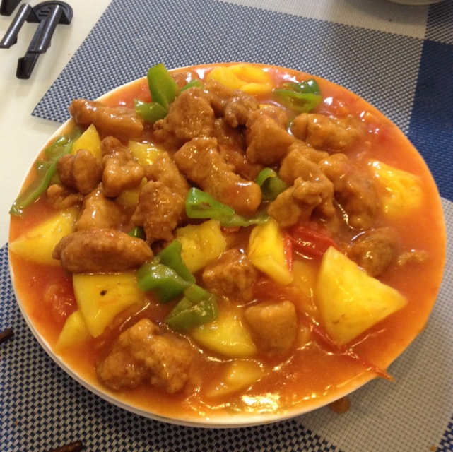 菠萝咕噜肉