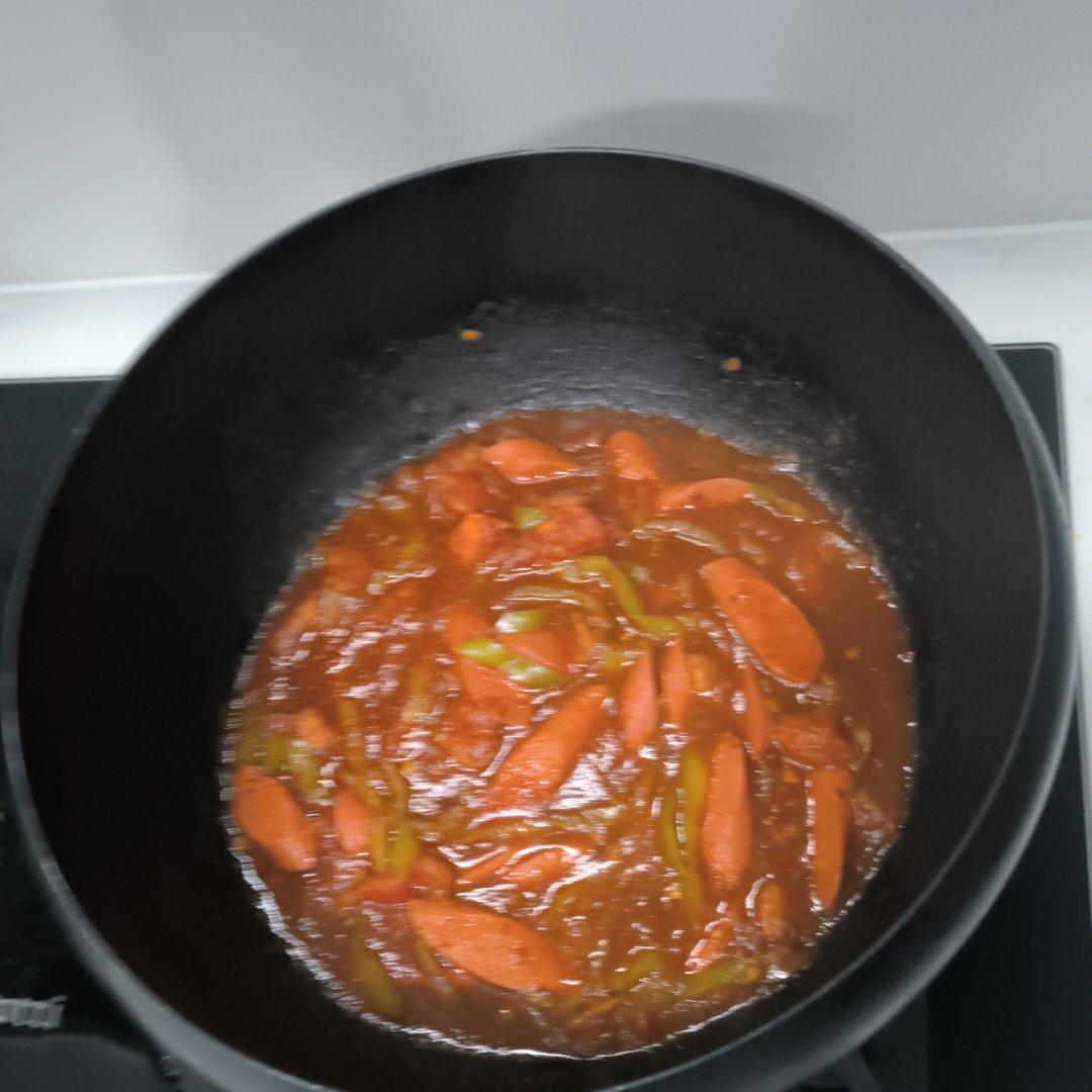 尖椒鸡蛋火腿