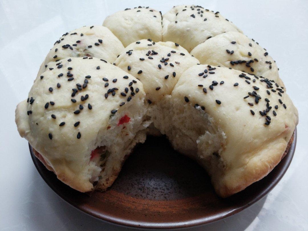 电饭煲脆底香葱小面包