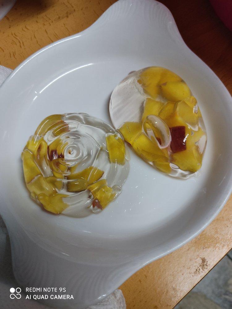 【菠萝果冻】用白凉粉轻松制