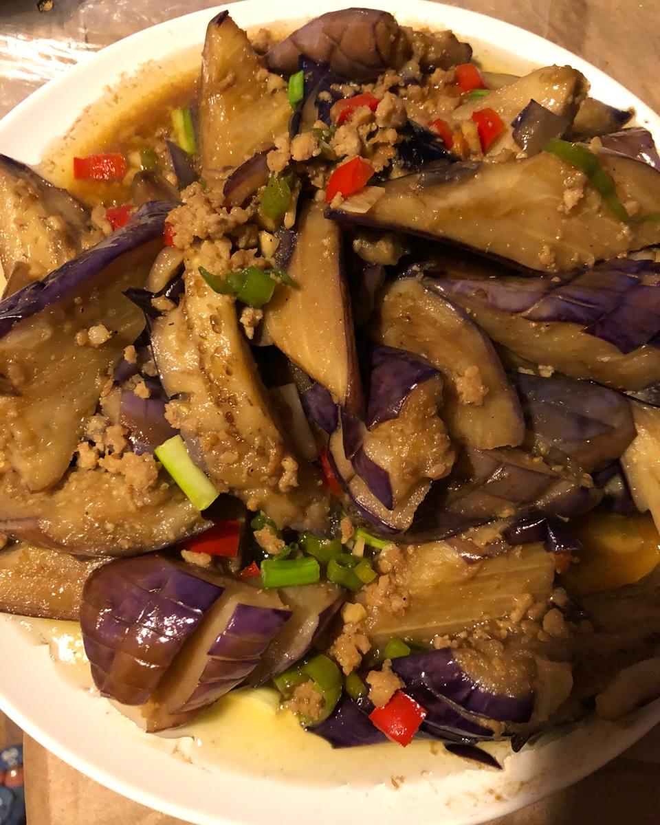 油淋茄子