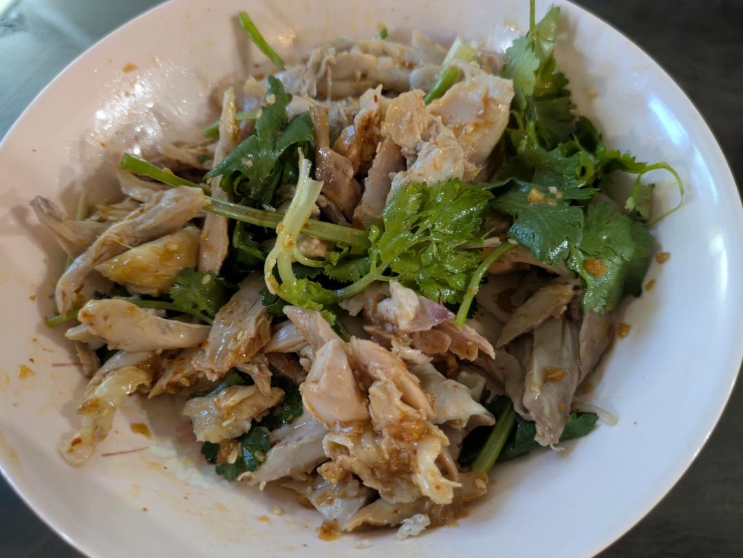 鸡胸肉这样做巨好吃❗️凉拌鸡丝😋低脂高蛋白