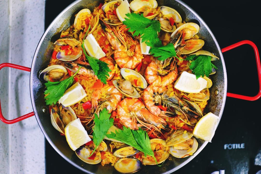 【曼食慢语】Seafood Paella 西班牙海鲜饭