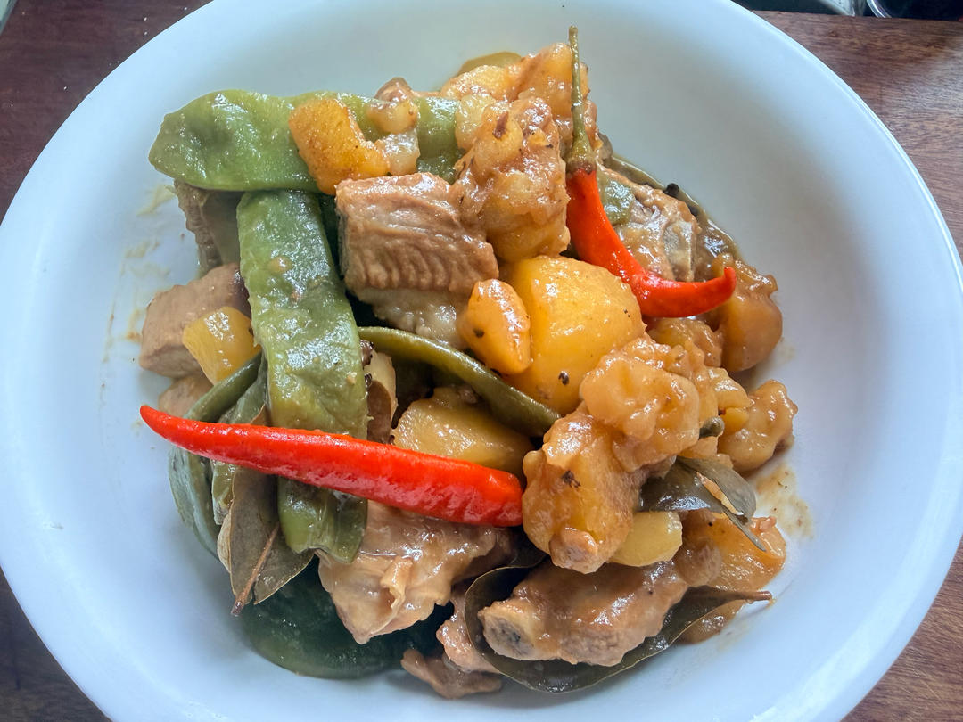 土豆炖排骨