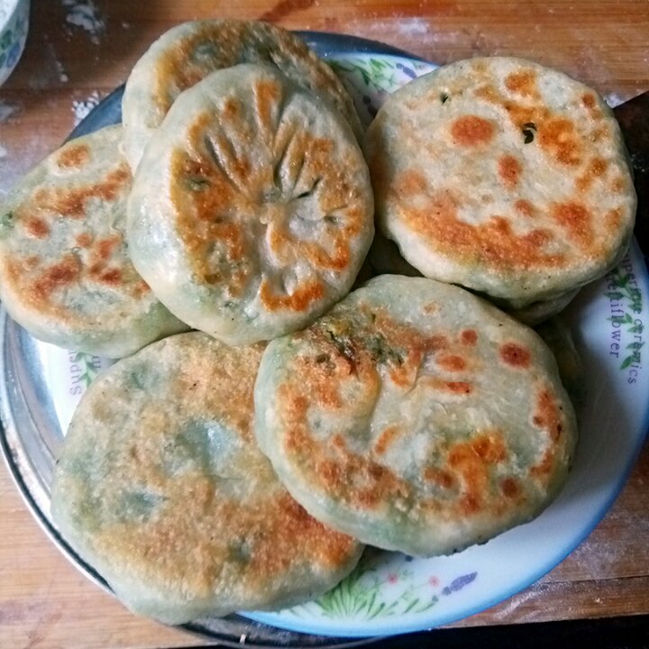 韭菜鸡蛋馅饼