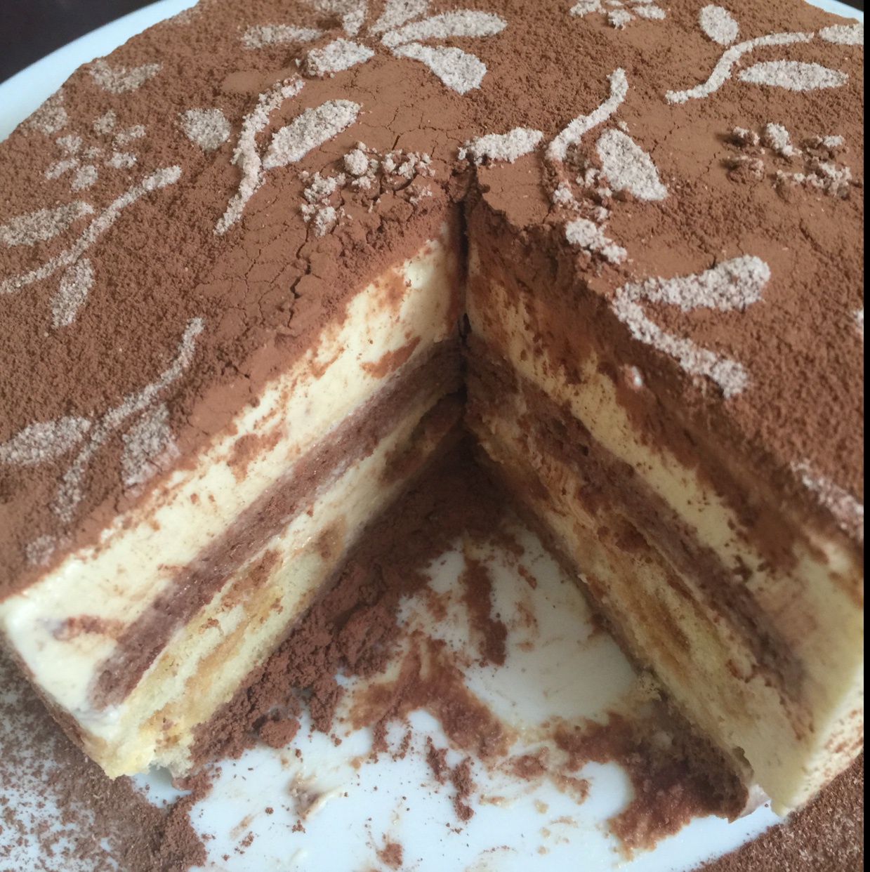 提拉米苏（巧克力海绵蛋糕版）