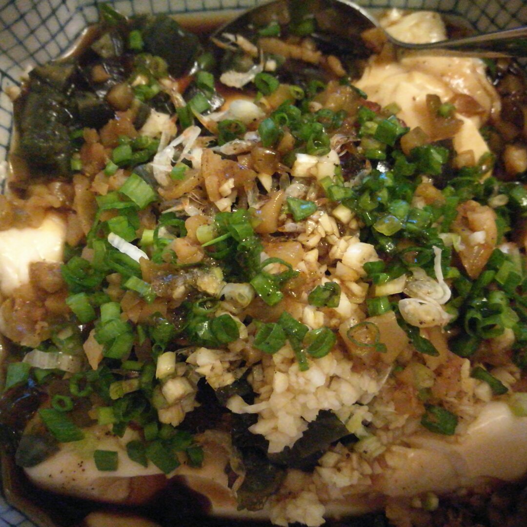 皮蛋豆腐