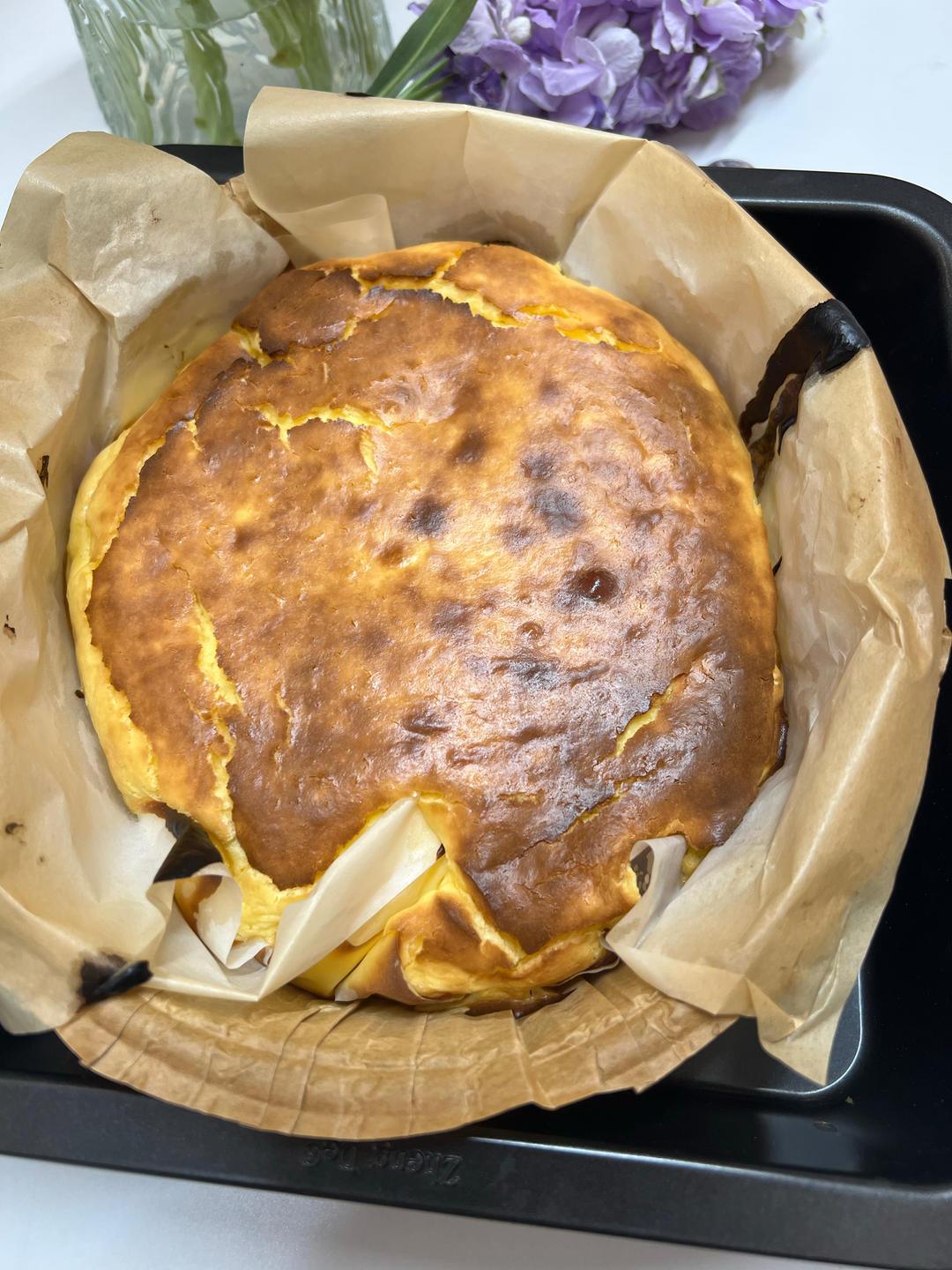 巴斯克芝士蛋糕『最简单的蛋糕』零失败🔥芝士控