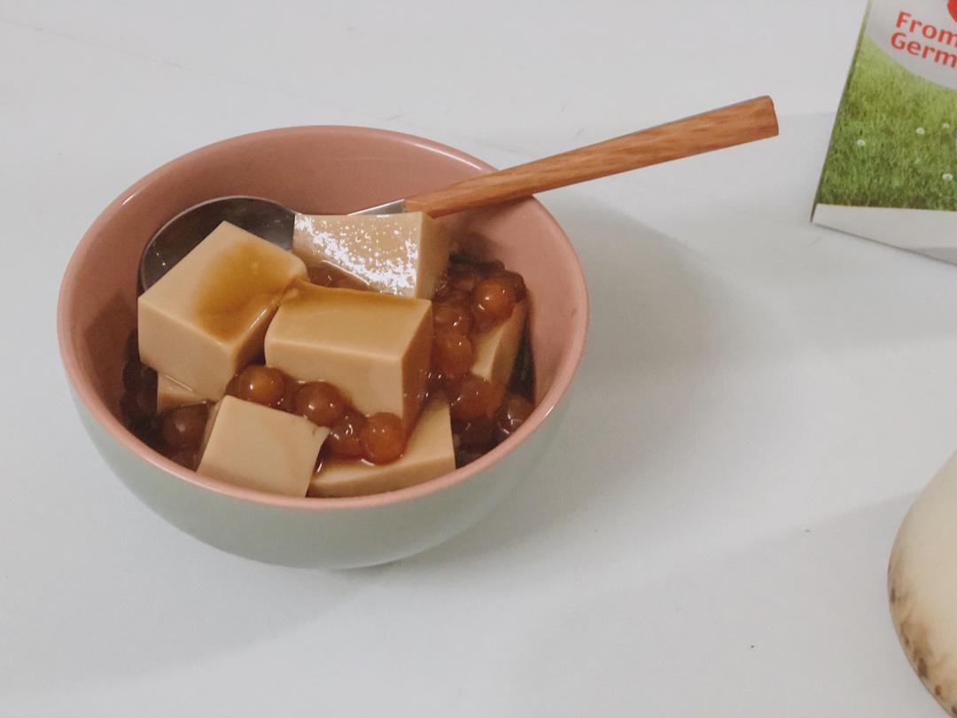 超Q弹嫩滑❗️巨好吃珍珠奶茶奶冻🥤入口即化