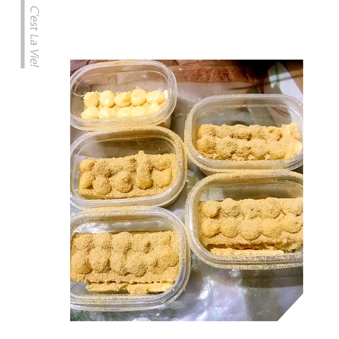 日式豆乳盒子蛋糕