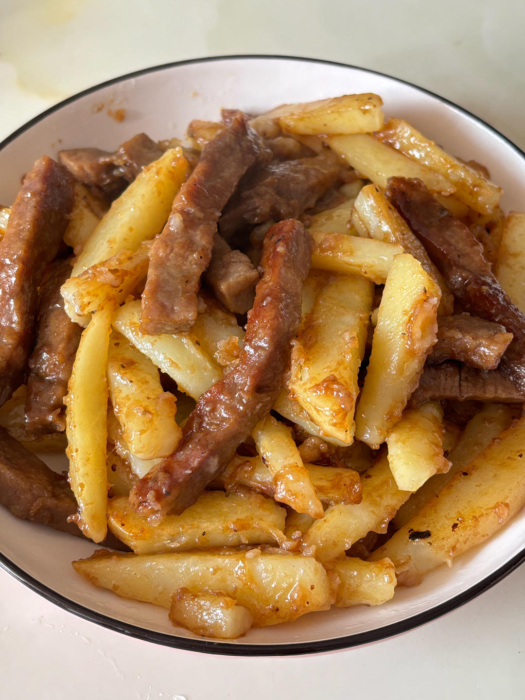 嫩滑多汁‼️一口就上瘾的㊙️牛排土豆煎锅