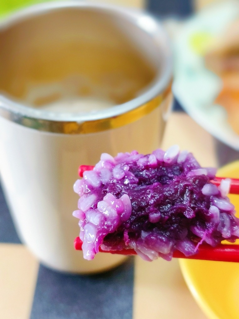最爱的蒸菜系列➃┆减脂小菜谱┆不加糖的紫薯糯米珍珠丸子┆消耗紫薯的好方法（红薯🍠也可以哦）的做法