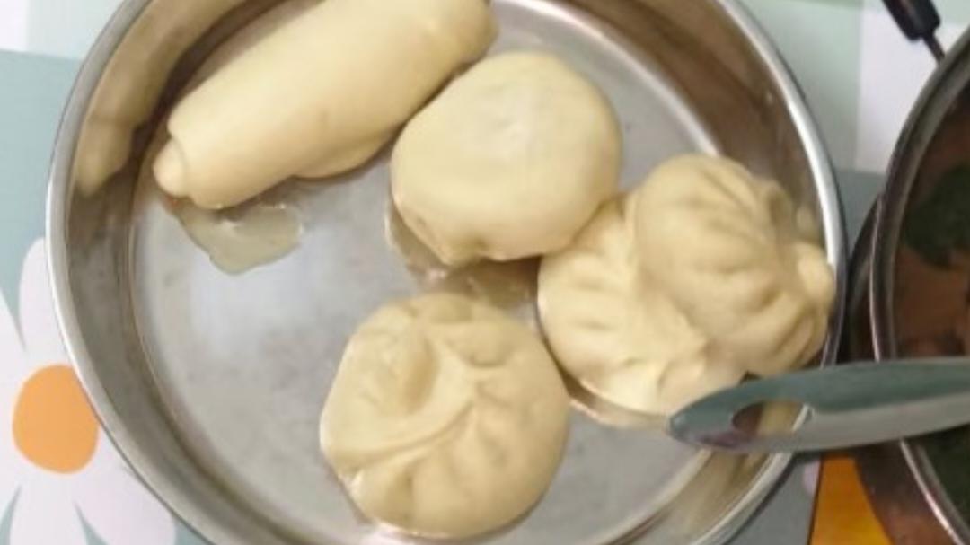 肉沫酸豆角包子