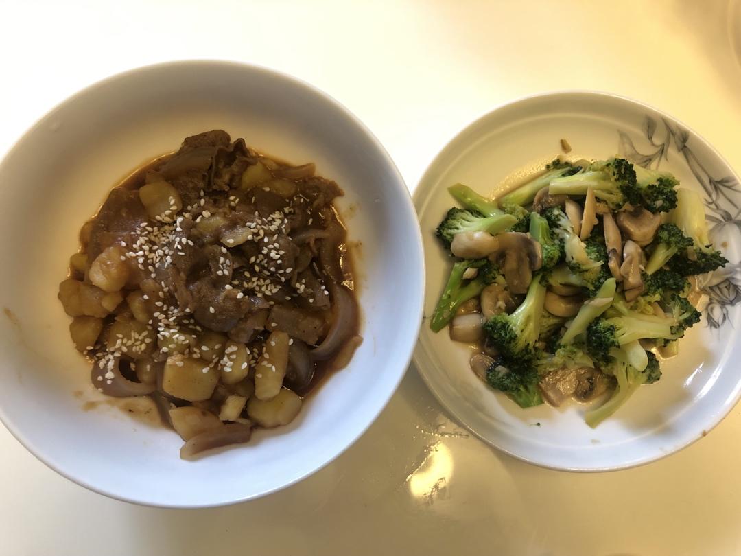 好吃到舔碗底的土豆肥牛拌饭