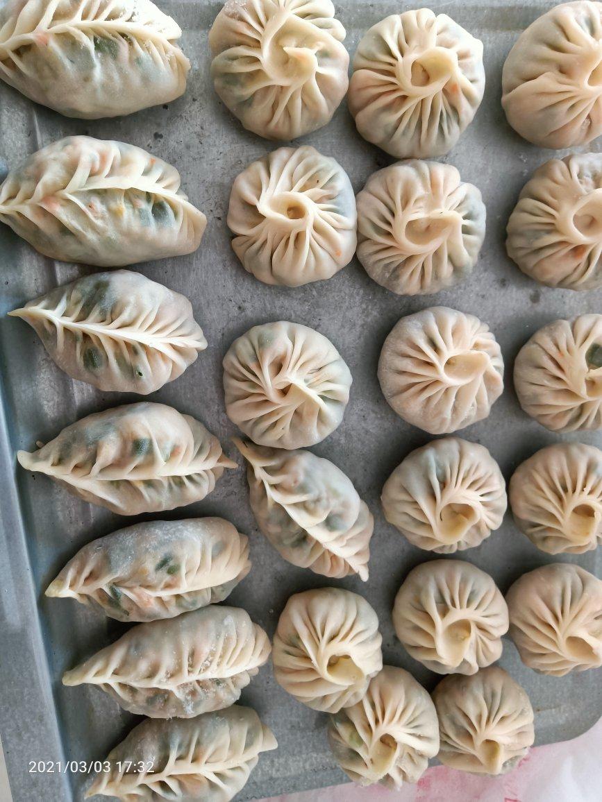 好吃又快手的薄皮素生煎（饺子皮版)
