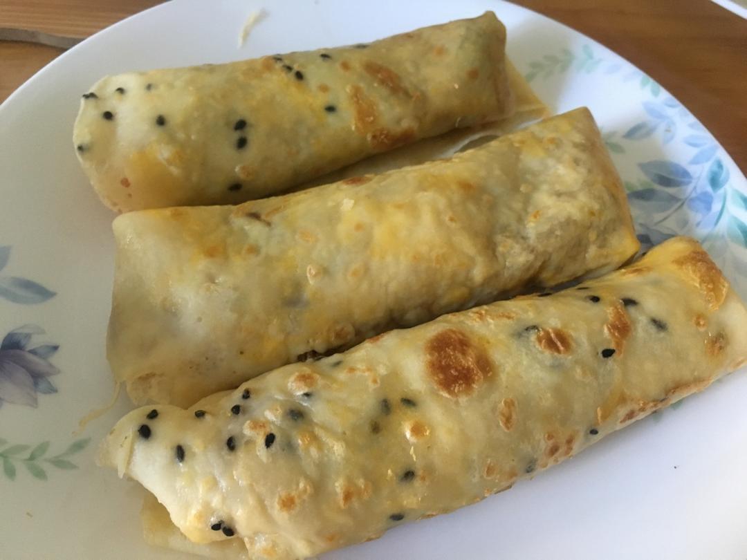鸡蛋卷饼（超详细）