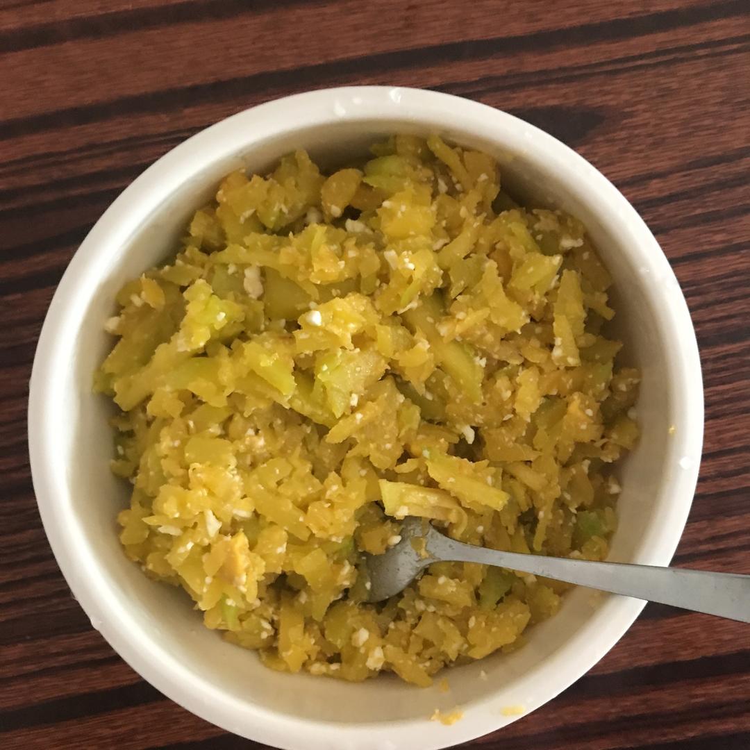 咸鸭蛋炒南瓜