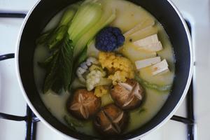日式香浓豆乳锅的做法 步骤5