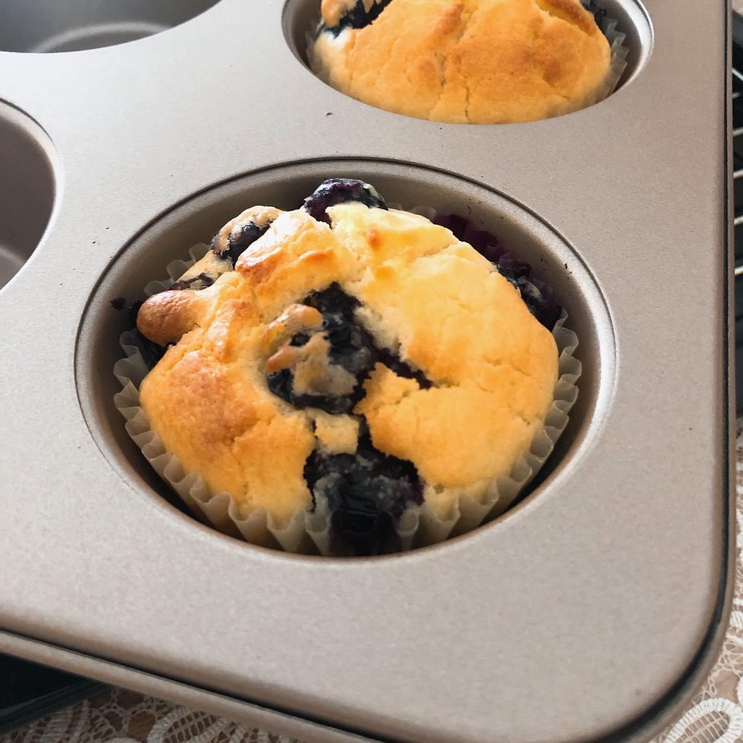 超好吃的蓝莓麦芬