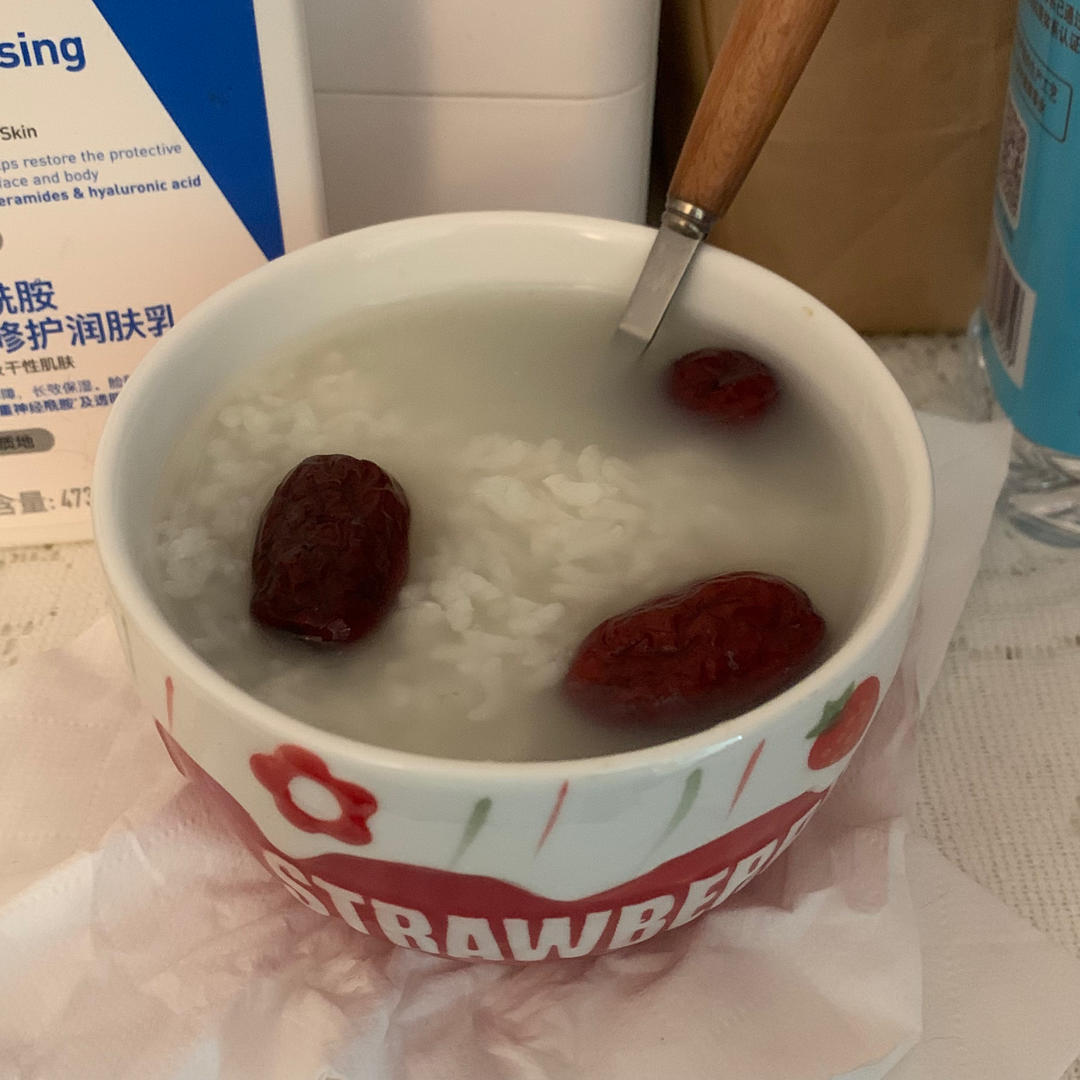 大米红枣粥