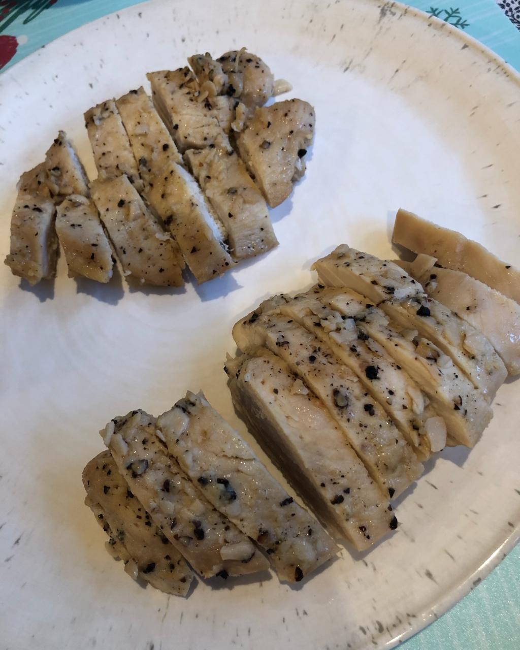 酷炫屌炸天好吃的煎鸡胸肉（香蒜蜂蜜煎鸡胸肉）