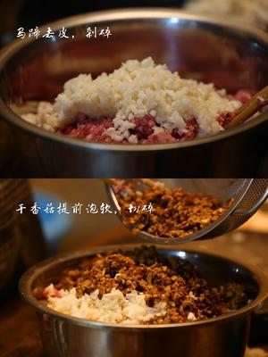 蟹黄狮子头，扬州婆婆秘方，百搭年菜（附红烧食谱）的做法 步骤2