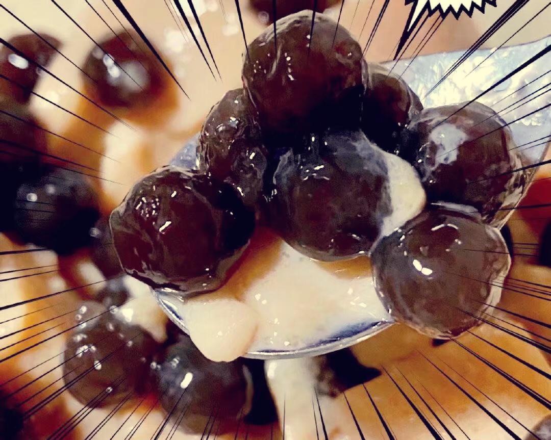 「奶茶控」珍珠奶茶冻