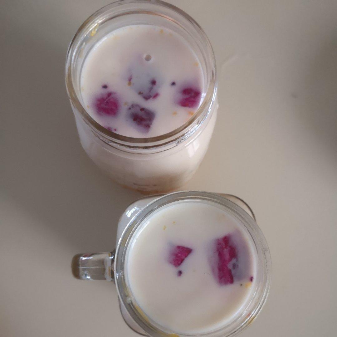 港式甜品——杨枝甘露(芒果西米露)附芒果花切法