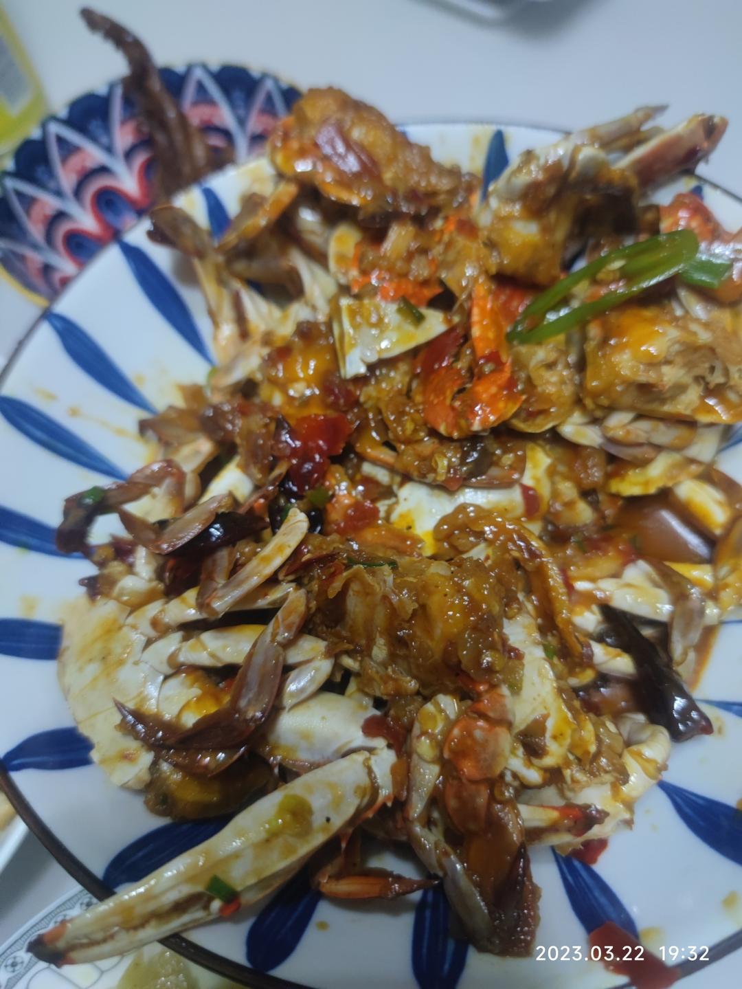 香辣梭子蟹的做法