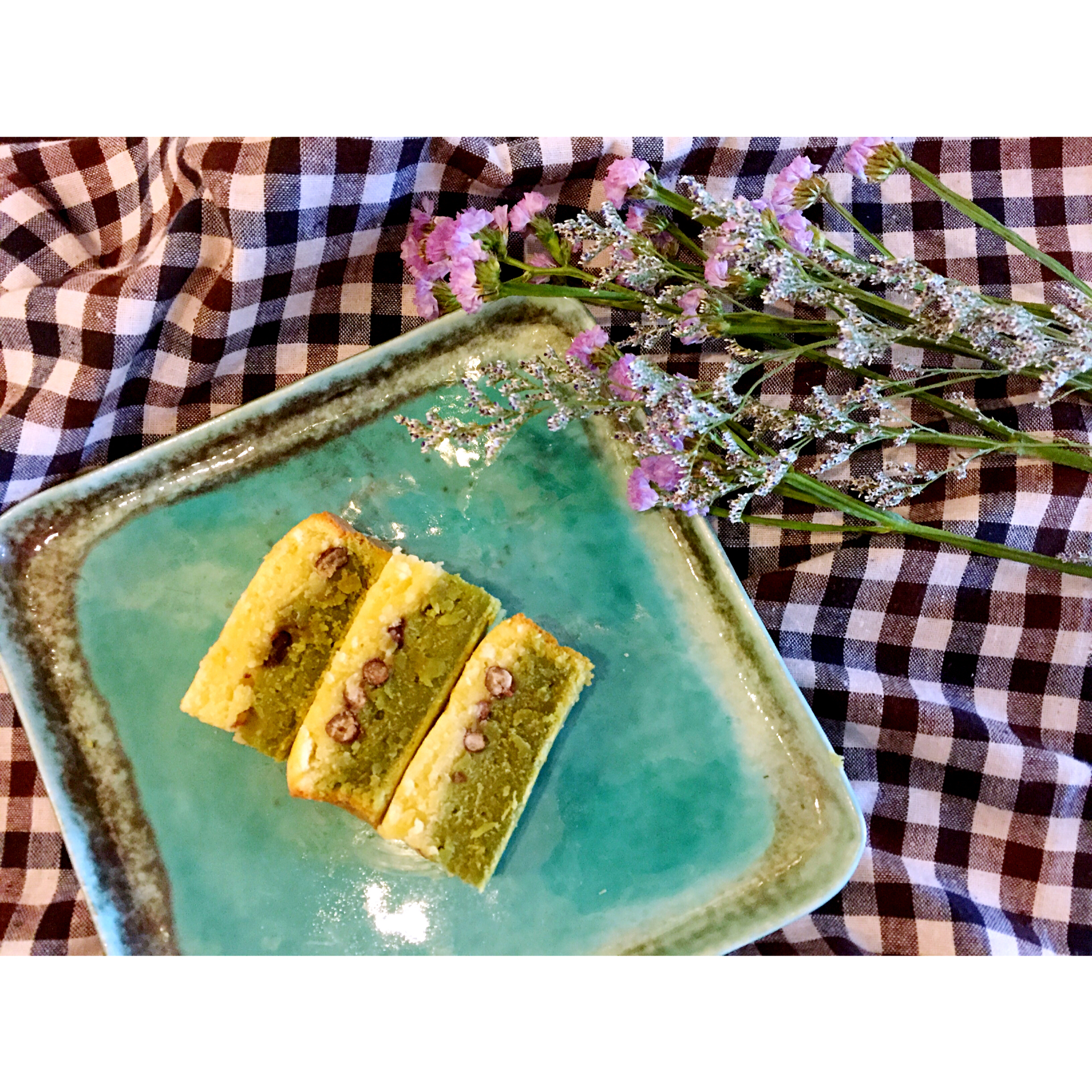 抹茶黑豆之双色磅蛋糕<熊谷裕子>