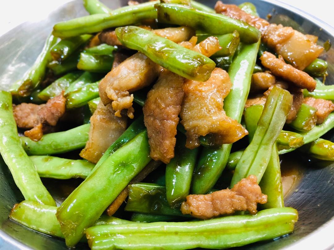vsandy做的四季豆炒肉