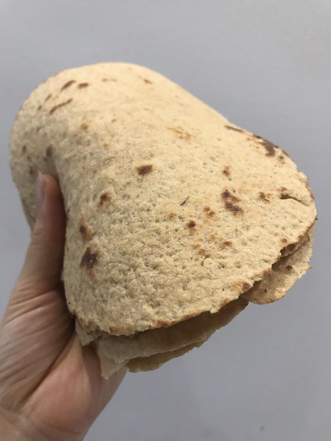 超松软健康杂粮卷饼的做法