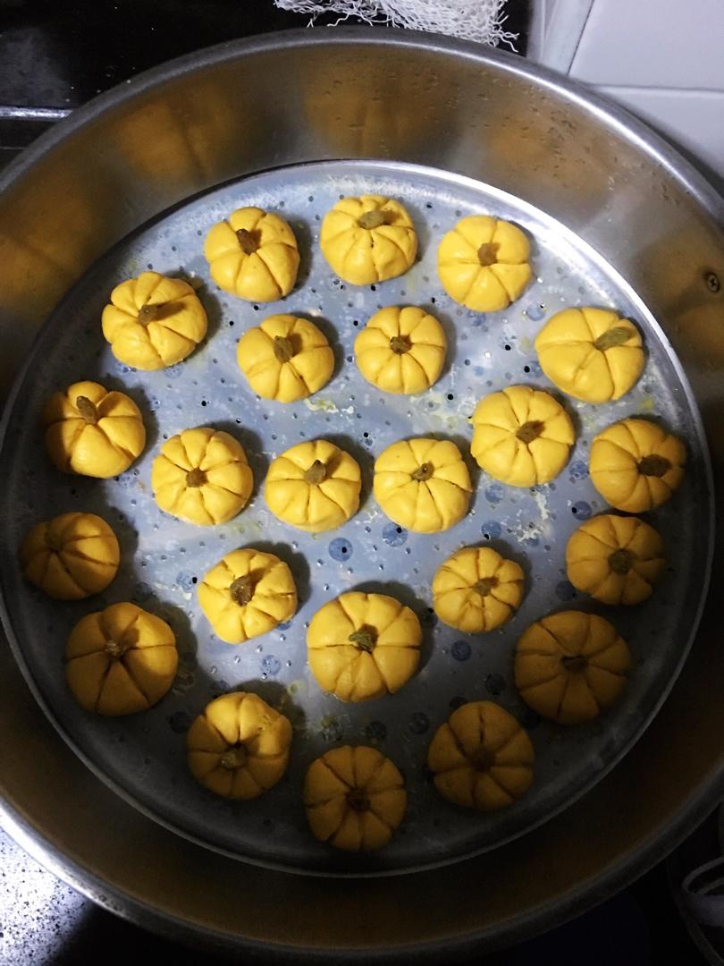 巧克力夹心小南瓜饼