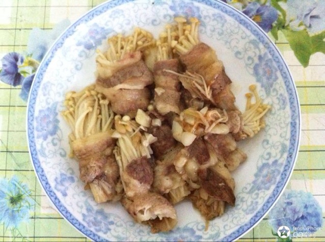 肥牛金针菇卷