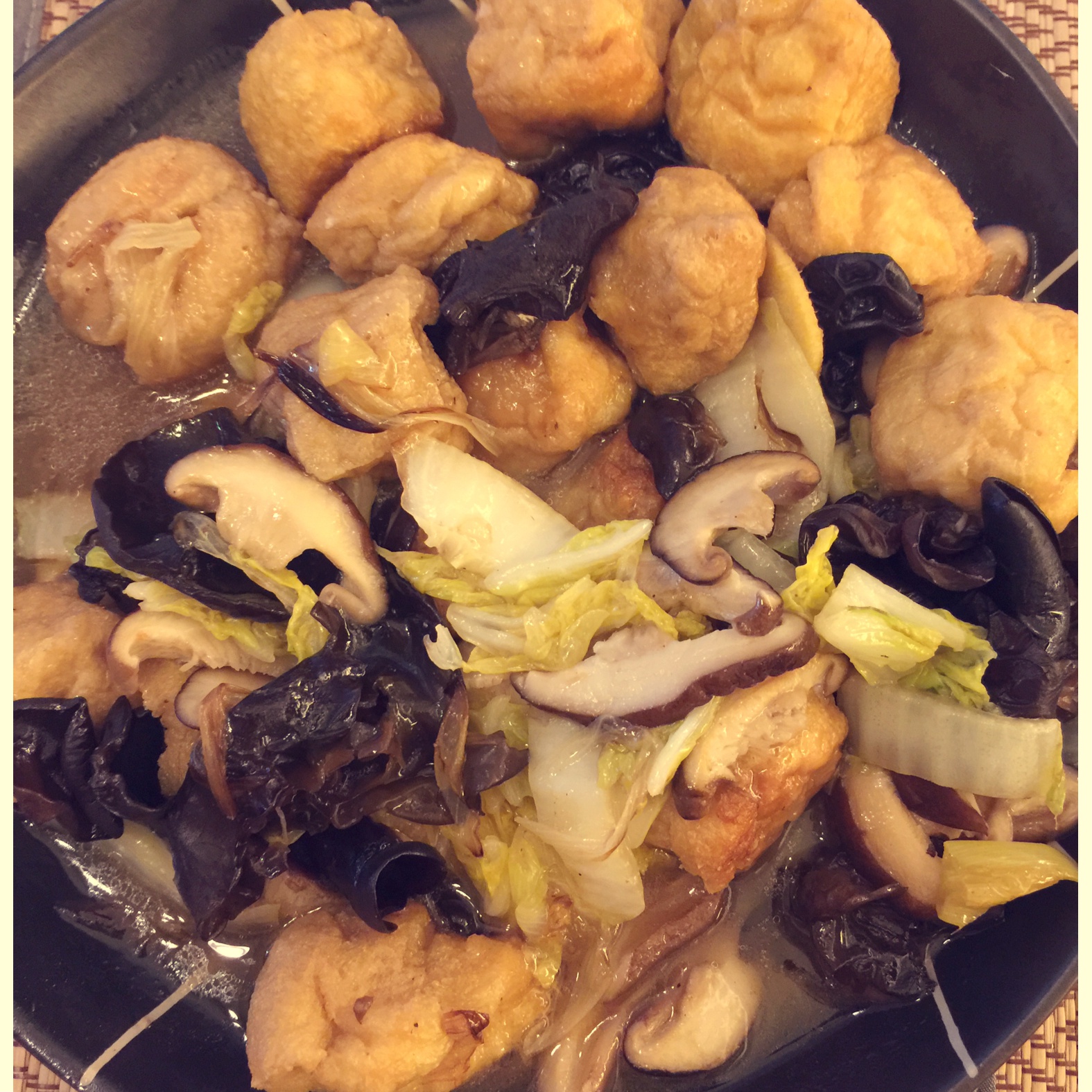三鲜豆腐泡