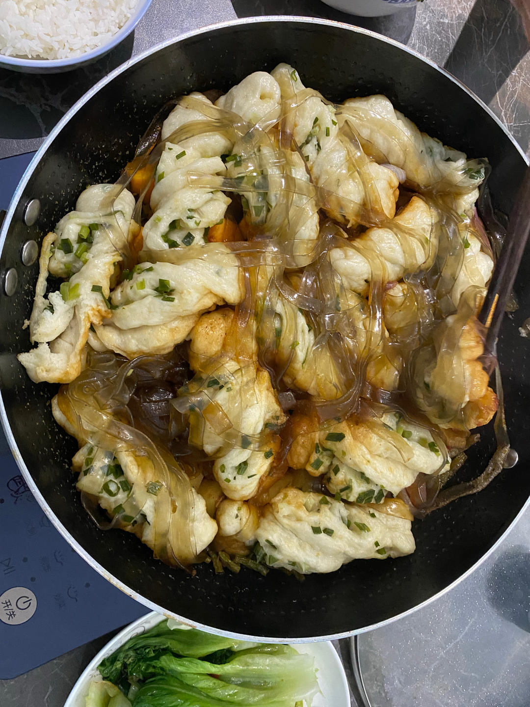 饭菜一锅出－土豆玉米排骨焖卷子【超详细】