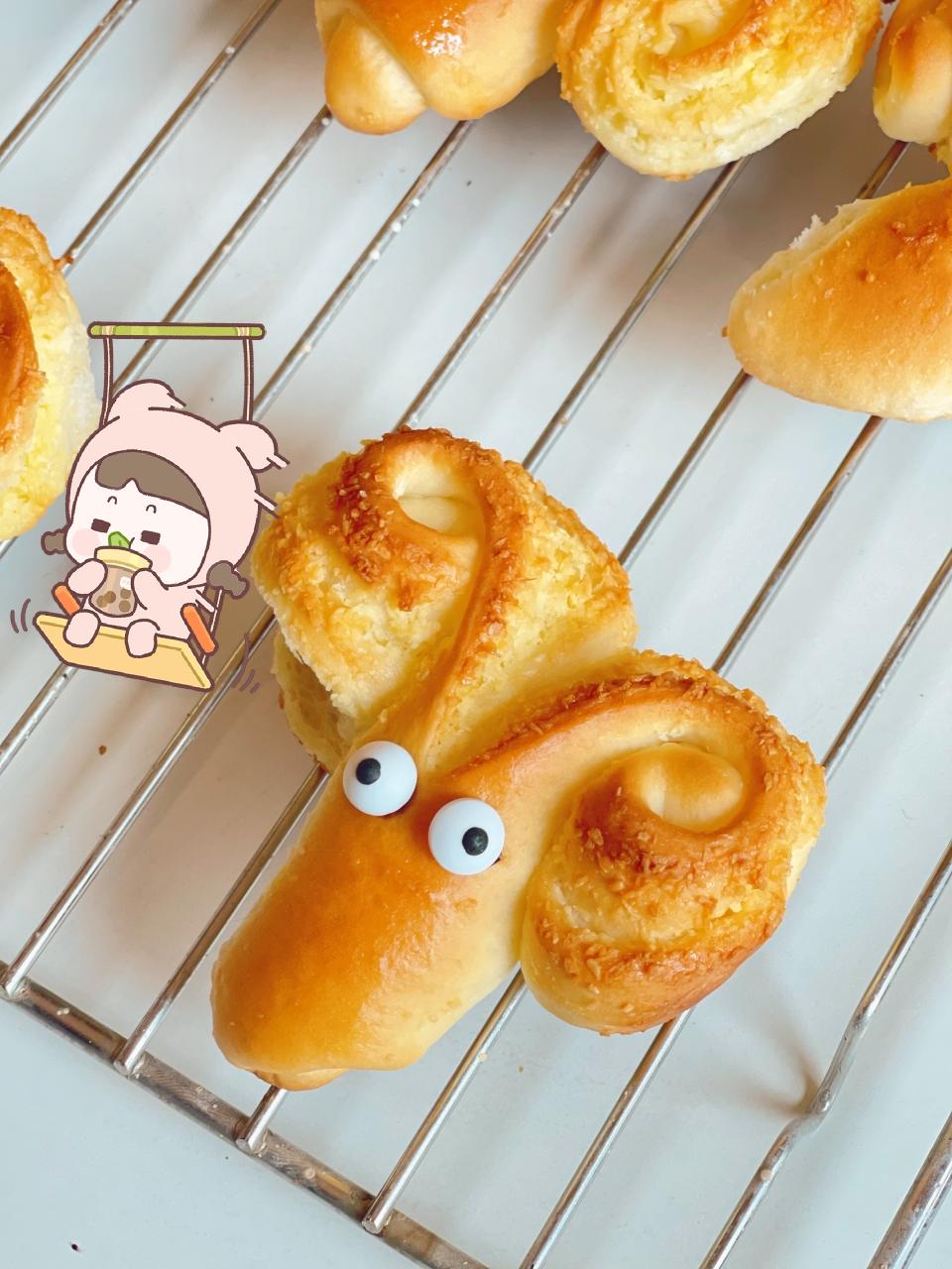 椰蓉面包的做法