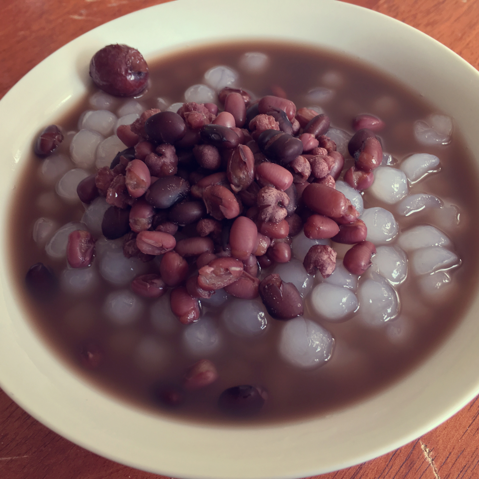 红豆西米羹