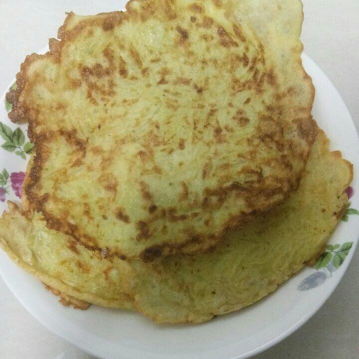 土豆丝鸡蛋饼