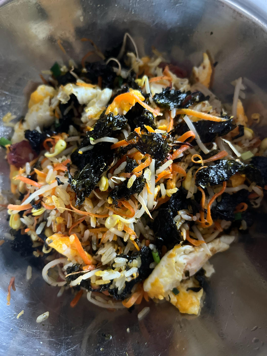 一定试试的！紫菜炒饭