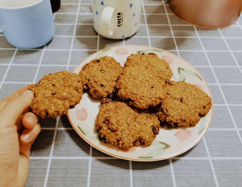 完美软版葡萄干燕麦饼干（超级好吃啊）