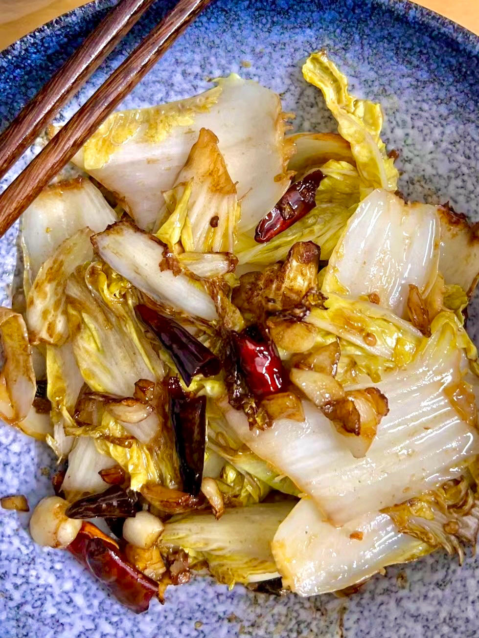 酸辣娃娃菜
