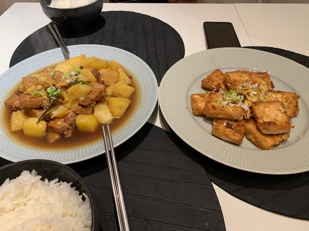 无敌好吃的香煎豆腐