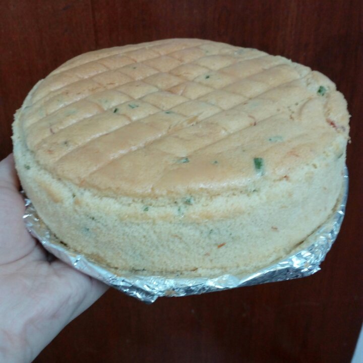 咸香戚风经典——黄金葱香肉松戚风